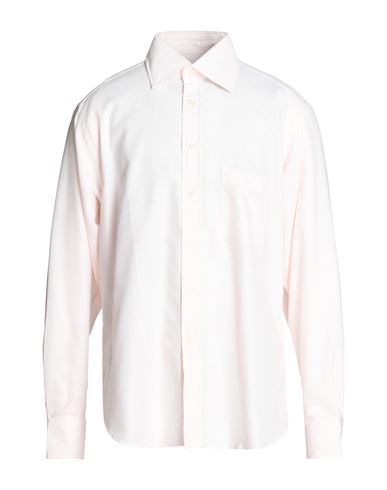 Bagutta Man Shirt Light Pink Size 16 ½ Cotton