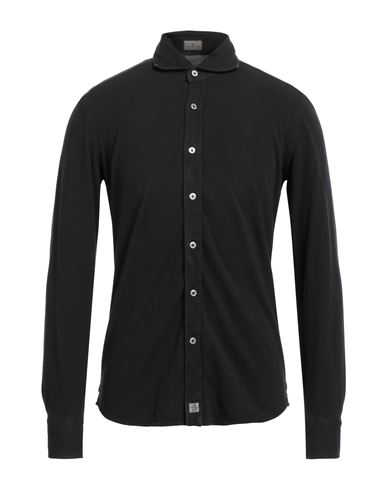 Shop Sonrisa Man Shirt Black Size Xxl Cotton