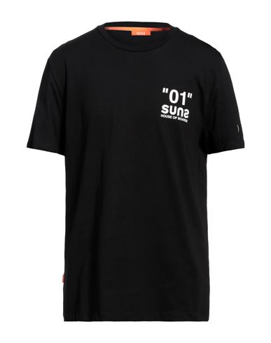 Suns Man T-shirt Black Size Xl Cotton