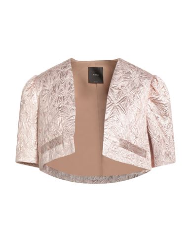 Pinko Woman Jacket Pink Size 8 Polyester, Metallic Fiber, Viscose, Polyamide In Pink