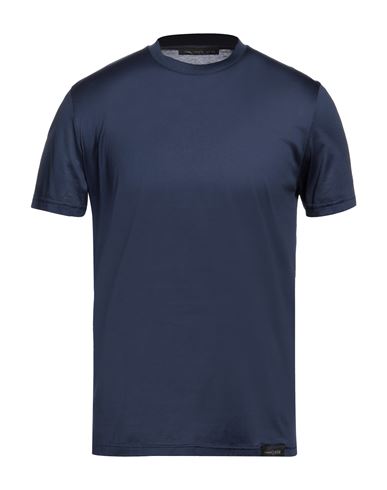 Low Brand Man T-shirt Navy Blue Size 5 Cotton