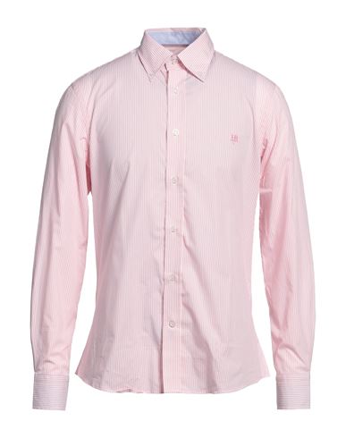 Harmont & Blaine Man Shirt Pink Size L Cotton