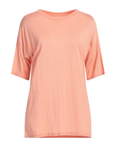 Shop 4.10 Woman T-shirt Blush Size Xl Viscose, Cotton, Linen In Pink