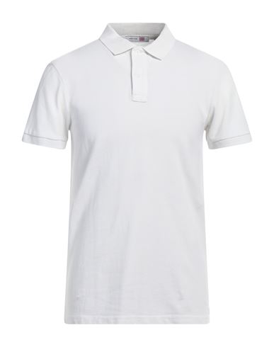 White Home Man Polo Shirt White Size 3xl Cotton