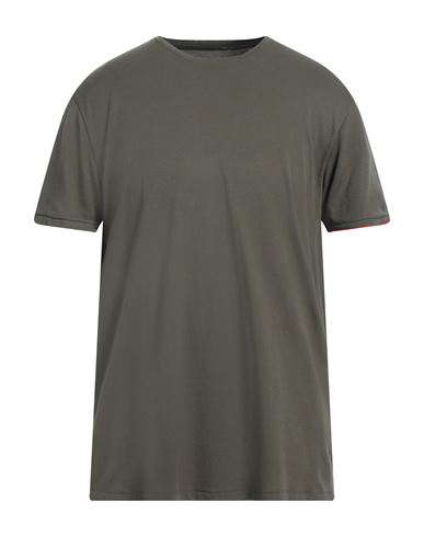 Rrd Man T-shirt Military Green Size 44 Cotton, Polyamide, Elastane