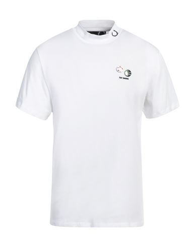 Raf Simons Man T-shirt White Size Xl Cotton