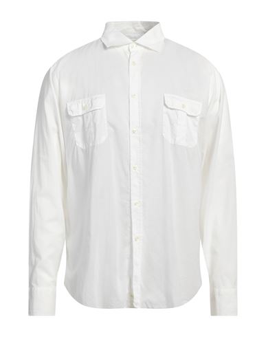 Gmf 965 Man Shirt White Size 18 Cotton