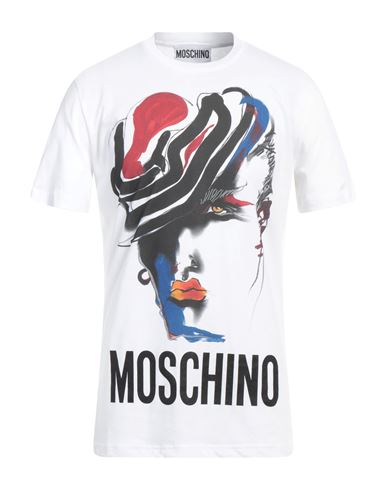 Moschino Man T-shirt Black Size 42 Cotton