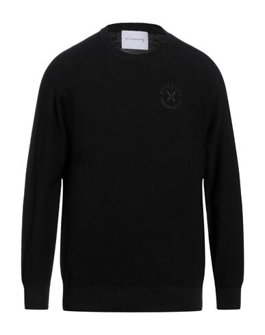 Richmond X Man Sweater Black Size Xl Cotton