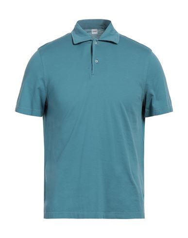 Aspesi Man Polo Shirt Pastel Blue Size L Cotton