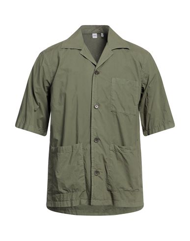 Aspesi Man Shirt Military Green Size Xl Cotton