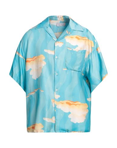 C.9.3 Man Shirt Sky Blue Size L Viscose