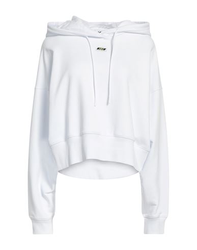 Msgm Sweatshirts In White