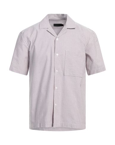 Elvine Man Shirt Mauve Size M Cotton In Purple