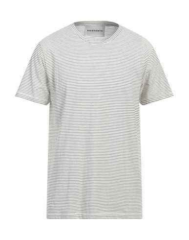 Amaranto Man T-shirt White Size Xxl Cotton