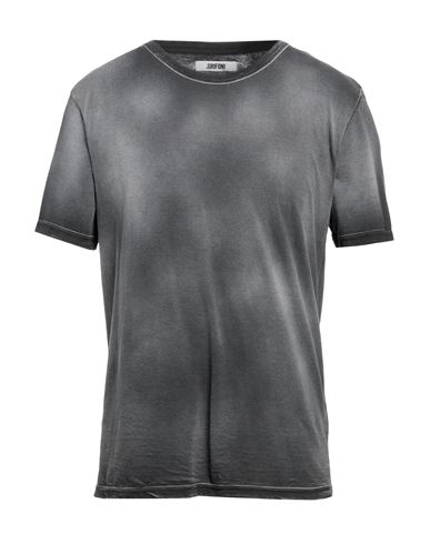 Shop Grifoni Man T-shirt Steel Grey Size S Cotton