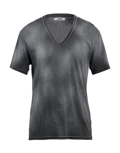 Shop Grifoni Man T-shirt Black Size L Cotton