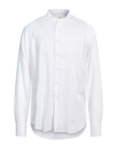 Gmf 965 Man Shirt White Size 17 ¾ Cotton In Black