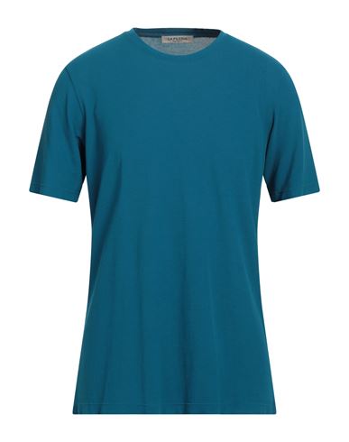 La Fileria Man T-shirt Deep Jade Size 42 Cotton In Green