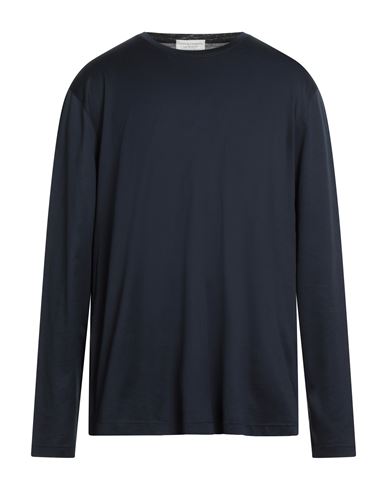 Filippo De Laurentiis Man T-shirt Navy Size 50 Cotton In Blue