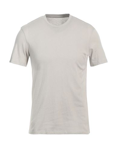 Majestic Filatures Man T-shirt Light Grey Size M Cotton, Cashmere
