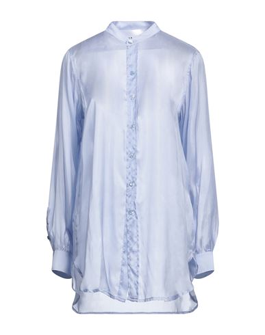 Ombra Woman Shirt Lilac Size 2 Silk In Purple