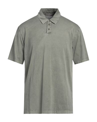 Daniele Fiesoli Man Polo Shirt Grey Size Xl Cotton