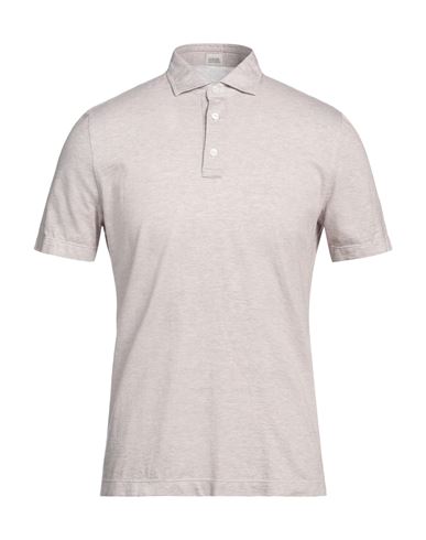 Alessandro Gherardi Man Polo Shirt Dove Grey Size L Cotton