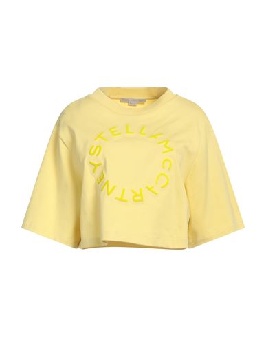 Stella Mccartney Woman T-shirt Yellow Size S Cotton