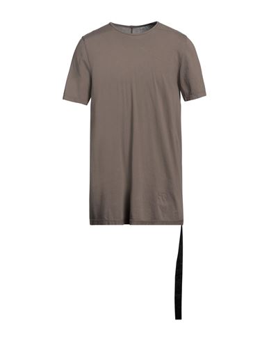 Shop Rick Owens Drkshdw Drkshdw By Rick Owens Man T-shirt Khaki Size Xl Cotton In Beige