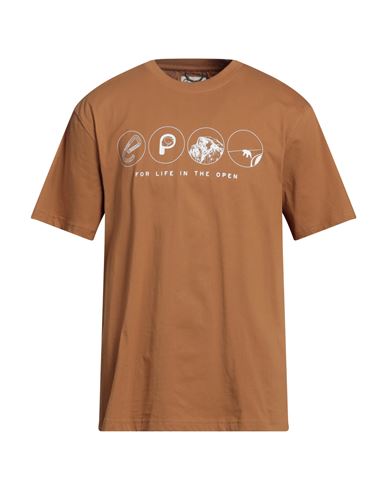 Penfield Man T-shirt Brown Size L Cotton