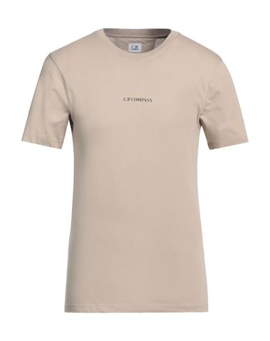 C.p. Company C. P. Company Man T-shirt Beige Size S Cotton In Brown
