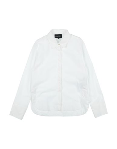 Emporio Armani Kids'  Toddler Girl Shirt White Size 6 Cotton