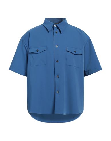 Rold Skov Man Shirt Blue Size Xl Polyamide