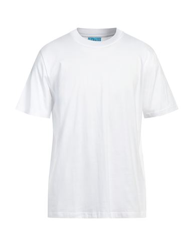 3dici Man T-shirt White Size S Cotton