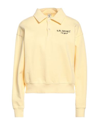 Sporty And Rich Sporty & Rich Woman Sweatshirt Yellow Size L Cotton
