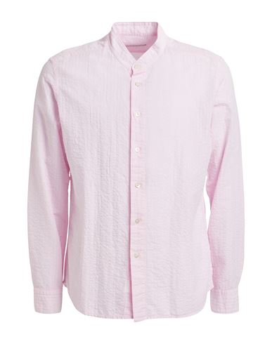 Rossi Man Shirt Pink Size 15 Cotton, Linen