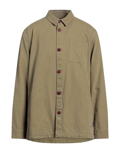 Barbour Man Shirt Military Green Size Xxl Cotton