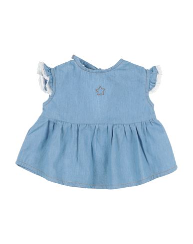 Shop Tocoto Vintage Newborn Girl Top Blue Size 3 Cotton