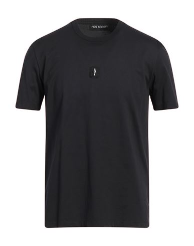 Neil Barrett Man T-shirt Black Size M Cotton