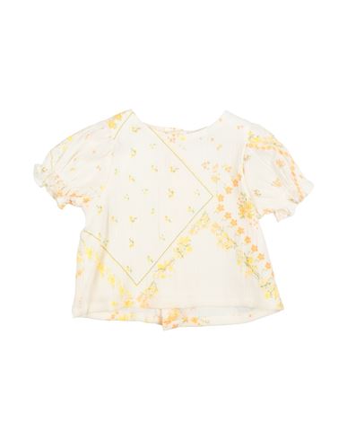 Shop The New Society Newborn Girl Top White Size 3 Organic Cotton, Viscose