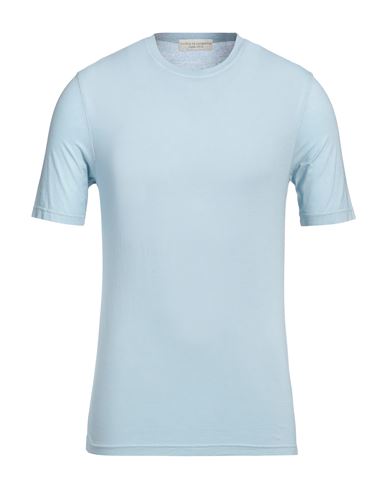 Filippo De Laurentiis Man T-shirt Sky Blue Size 36 Cotton