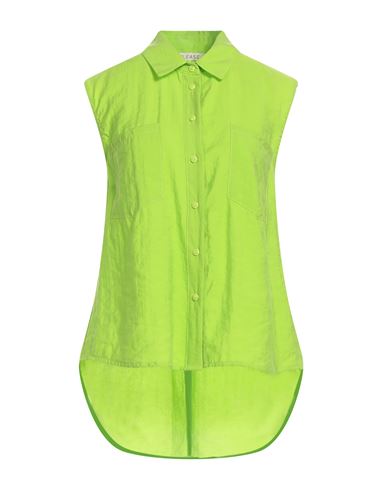 Please Woman Shirt Green Size S Lyocell