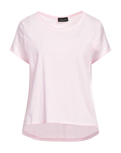Shop Roberto Collina Woman T-shirt Pink Size M Cotton
