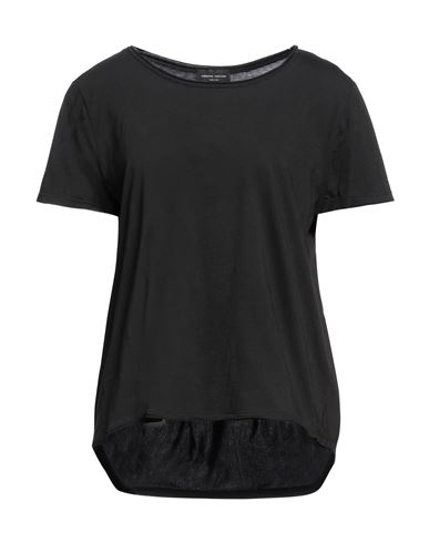 Roberto Collina Woman T-shirt Black Size Xl Cotton