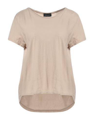 Roberto Collina Woman T-shirt Beige Size M Cotton