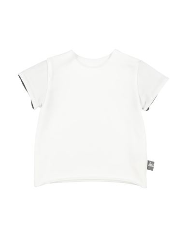 Shop Bisous Newborn Boy T-shirt White Size 3 Cotton, Elastane
