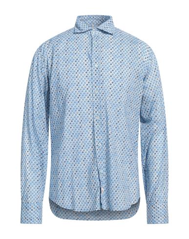 Panama Man Shirt Sky Blue Size Xl Cotton