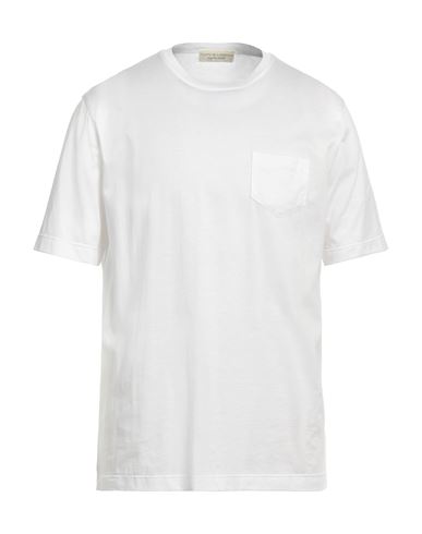 Filippo De Laurentiis Man T-shirt Off White Size 44 Cotton