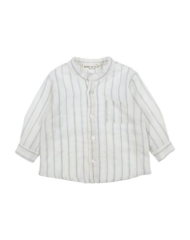 Babe And Tess Babies' Babe & Tess Newborn Boy Shirt Navy Size 3 Cotton In Multi